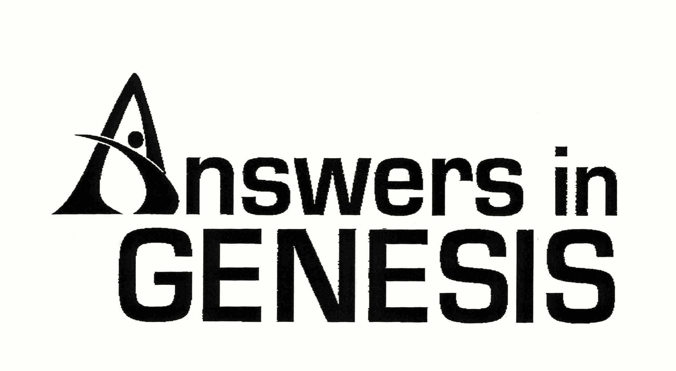 Trademark Logo ANSWERS IN GENESIS