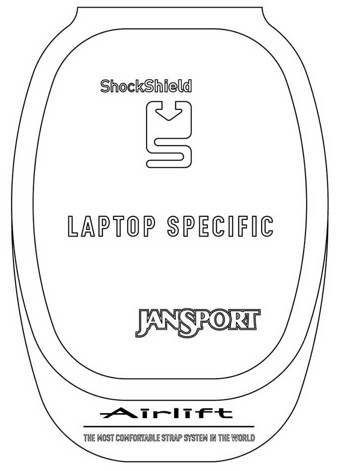  SHOCKSHIELD LAPTOP SPECIFIC JANSPORT