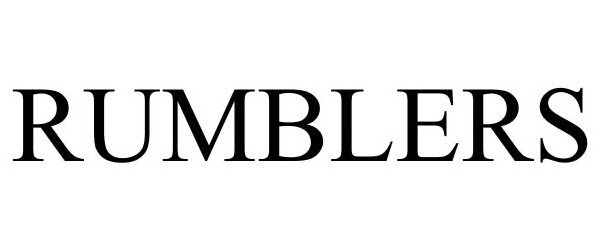 Trademark Logo RUMBLERS