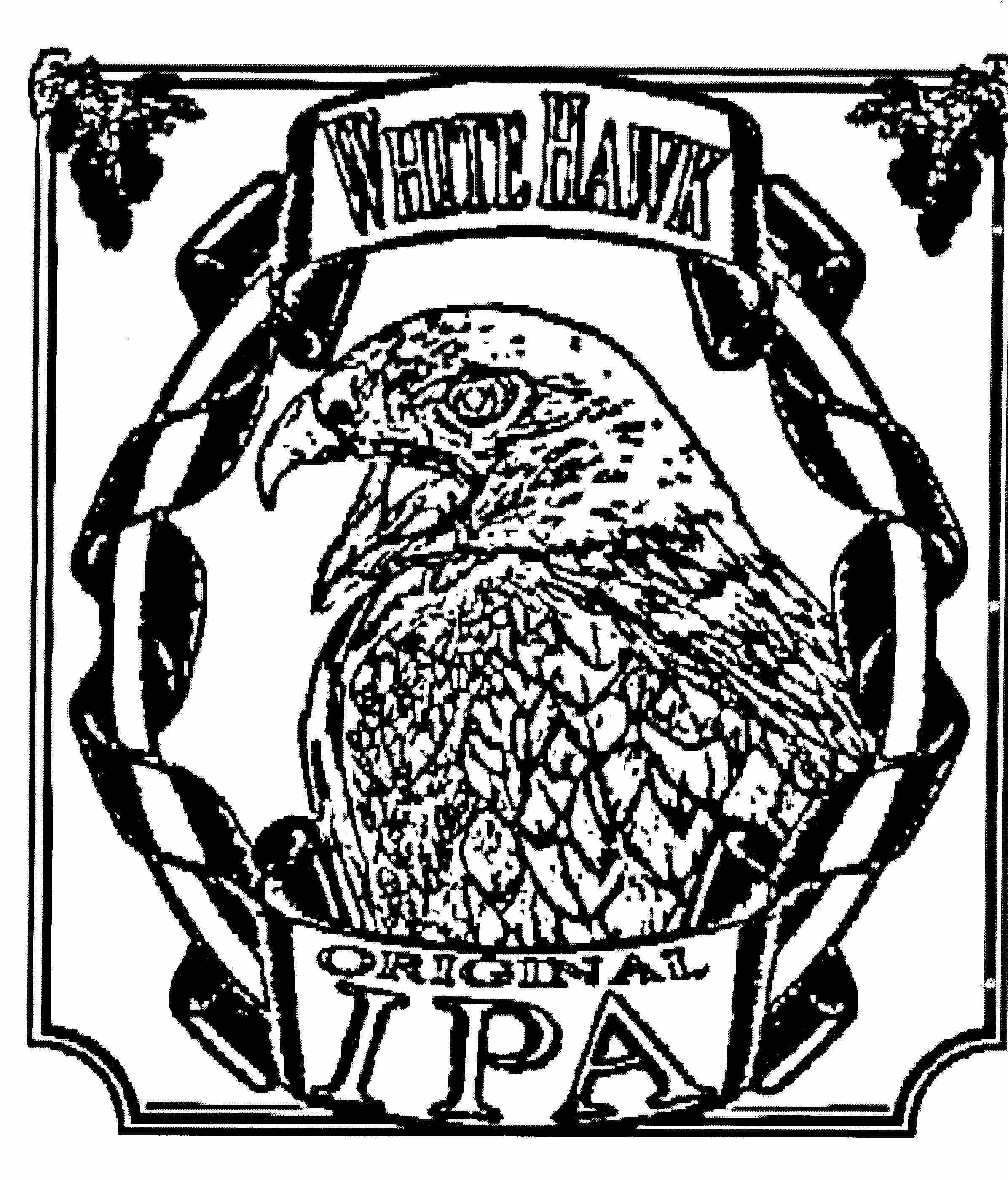 Trademark Logo WHITE HAWK ORIGINAL IPA