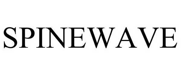 Trademark Logo SPINEWAVE