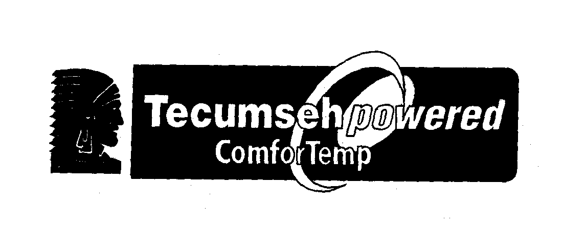 Trademark Logo TECUMSEH POWERED COMFORTEMP