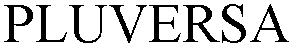Trademark Logo PLUVERSA
