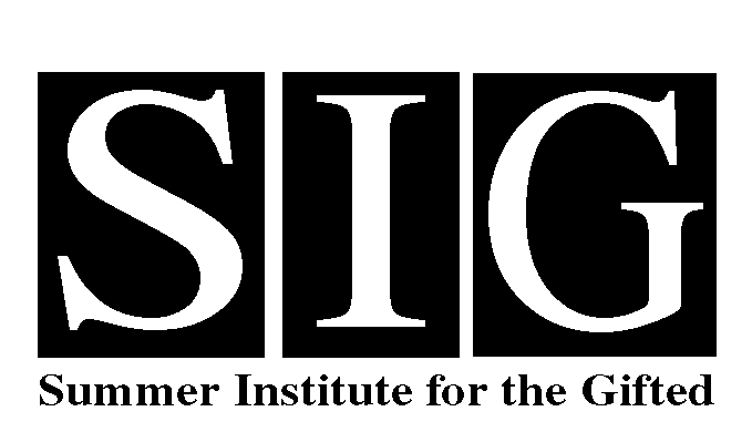 SIG SUMMER INSTITUTE FOR THE GIFTED