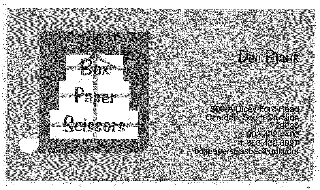 Trademark Logo BOX PAPER SCISSORS