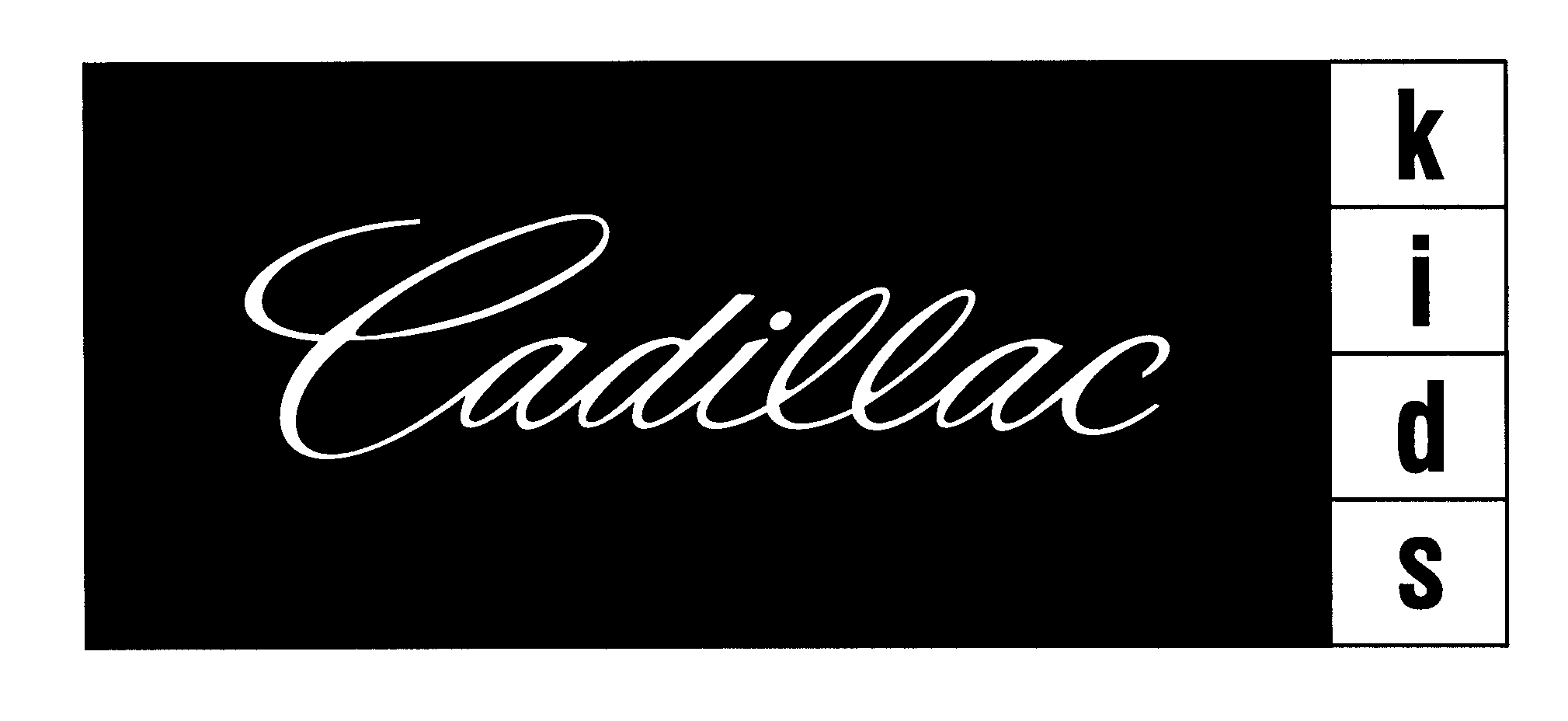 Trademark Logo CADILLAC KIDS