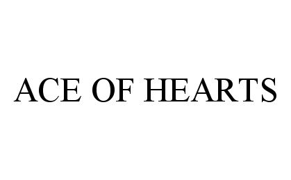Trademark Logo ACE OF HEARTS