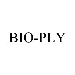 Trademark Logo BIO-PLY