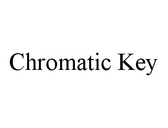  CHROMATIC KEY