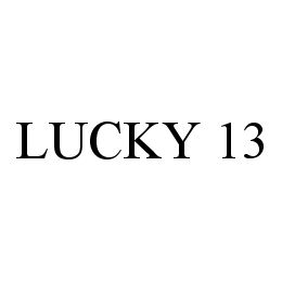 LUCKY 13