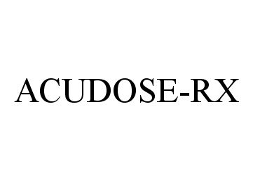  ACUDOSE-RX