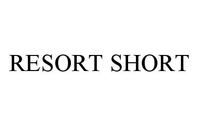 RESORT SHORT