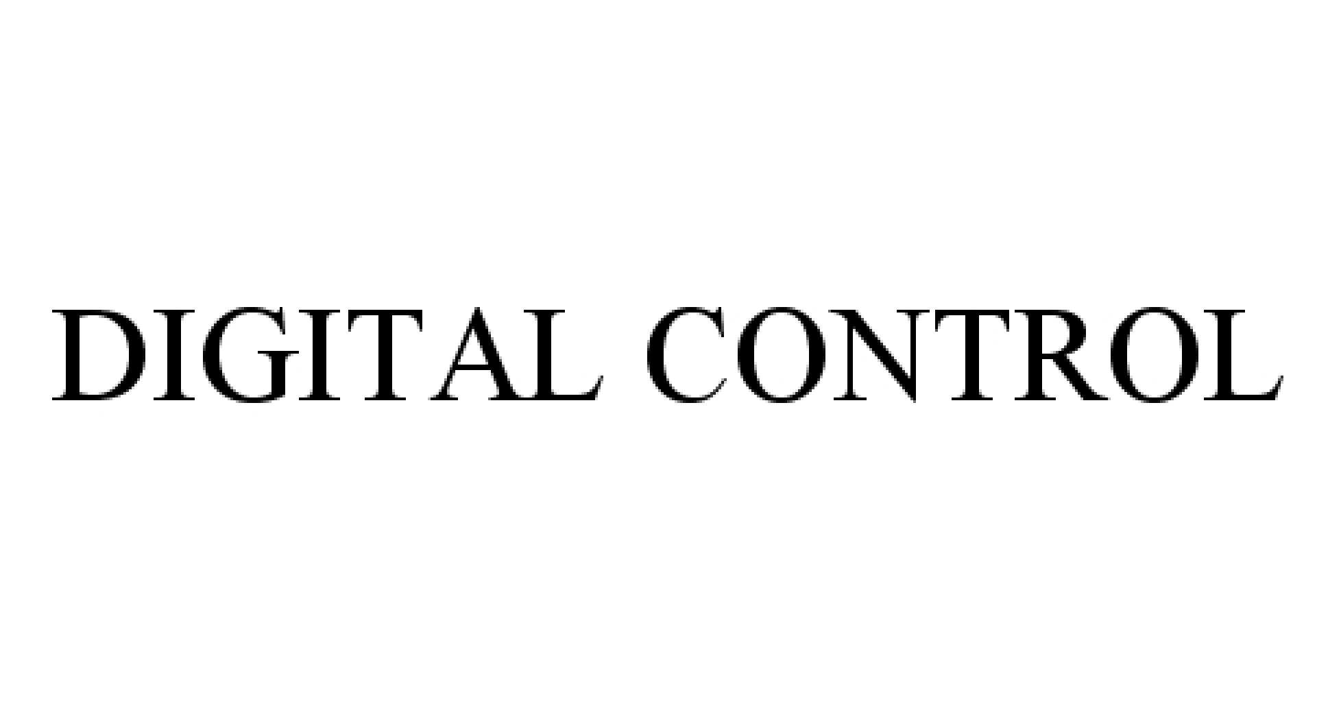  DIGITAL CONTROL