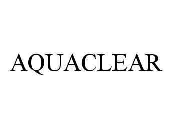Trademark Logo AQUACLEAR
