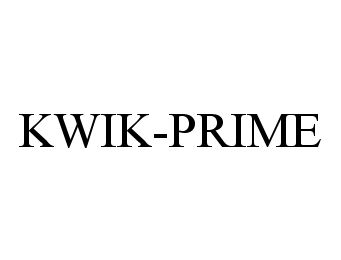  KWIK-PRIME