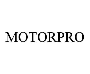 Trademark Logo MOTORPRO