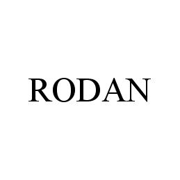Trademark Logo RODAN