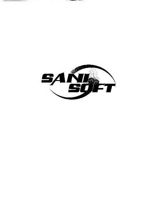 Trademark Logo SANI SOFT