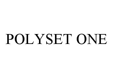  POLYSET ONE