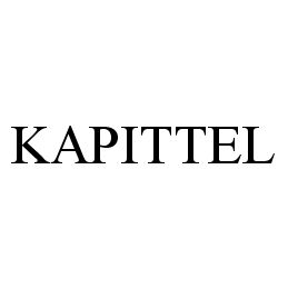  KAPITTEL