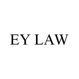 Trademark Logo EY LAW