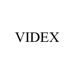 Trademark Logo VIDEX