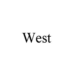 Trademark Logo WEST