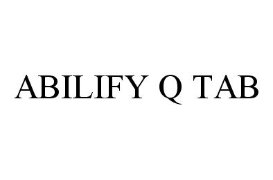  ABILIFY Q TAB