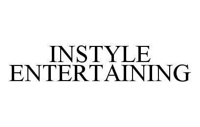 Trademark Logo INSTYLE ENTERTAINING