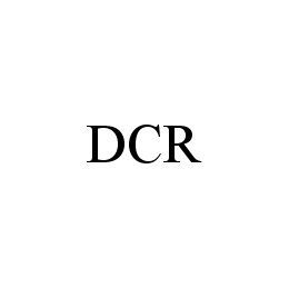 Trademark Logo DCR