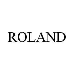 Trademark Logo ROLAND
