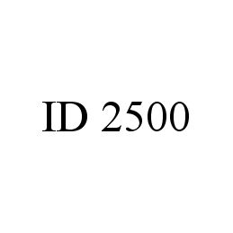  ID 2500