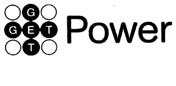 Trademark Logo GET POWER