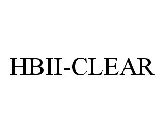  HBII-CLEAR