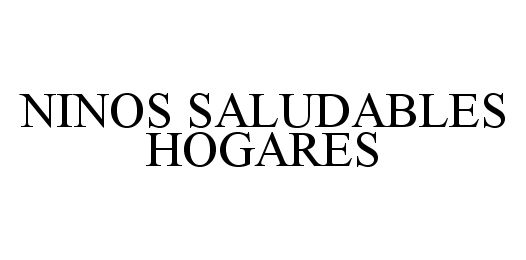  NINOS SALUDABLES HOGARES