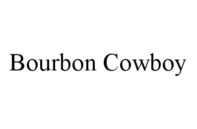 Trademark Logo BOURBON COWBOY