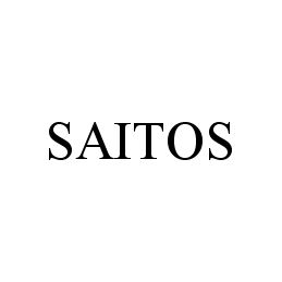 Trademark Logo SAITOS