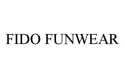 Trademark Logo FIDO FUNWEAR