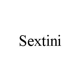 Trademark Logo SEXTINI
