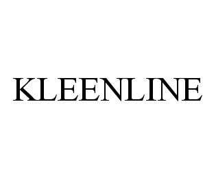 Trademark Logo KLEENLINE