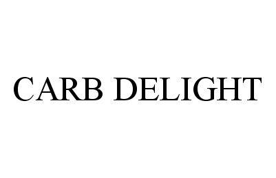 Trademark Logo CARB DELIGHT