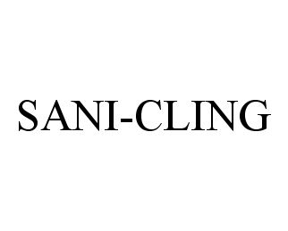 Trademark Logo SANI-CLING