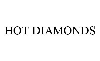Trademark Logo HOT DIAMONDS