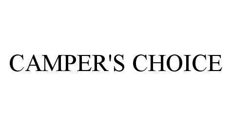 Trademark Logo CAMPER'S CHOICE