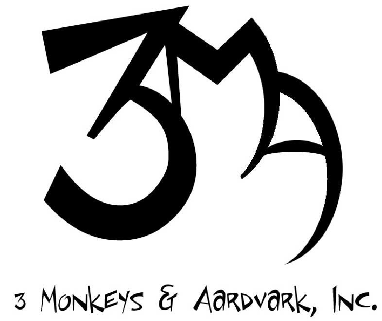  3MA 3 MONKEYS &amp; AARDVARK, INC.