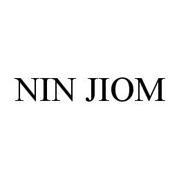 Trademark Logo NIN JIOM