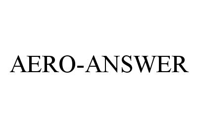 Trademark Logo AERO-ANSWER