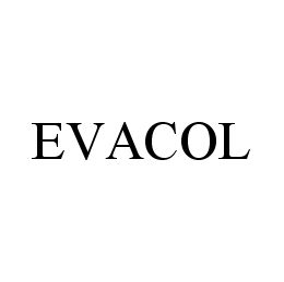 Trademark Logo EVACOL
