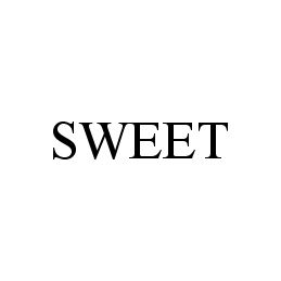 Trademark Logo SWEET