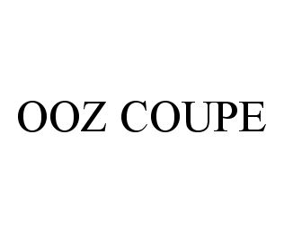  OOZ COUPE